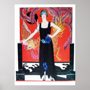 SCHOONHEID EN FENIX, MODEONTWERPER MAKE-UP ARTIEST POSTER