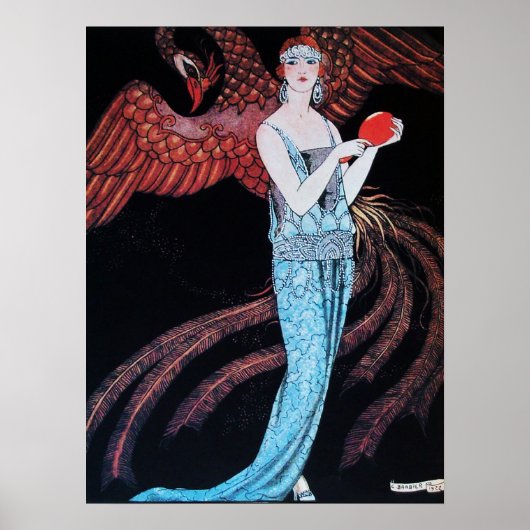 SCHOONHEID EN FENIX, MODEONTWERPER MAKE-UP ARTIEST POSTER (Voorkant)