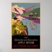 Schoonheid en grootsheid - het Yangtze-Poster Poster (Voorkant)