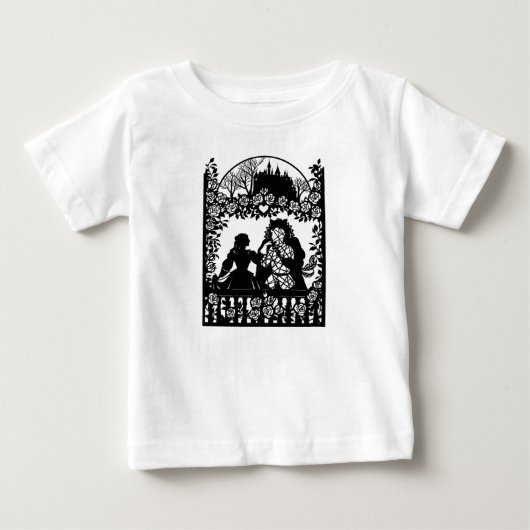 Schoonheid en het Beast Baby T-Shirt (Voorkant)