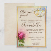 Schoonheid en het Beest betoverde de feilpartij in Kaart (Voorkant / Achterkant)