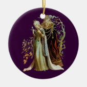 Schoonheid en het Beest Keramisch Ornament (Voorkant)