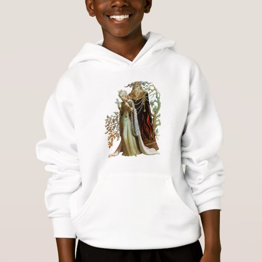 Schoonheid en het Beest Kinderen Hooded Sweatshir (Voorkant)