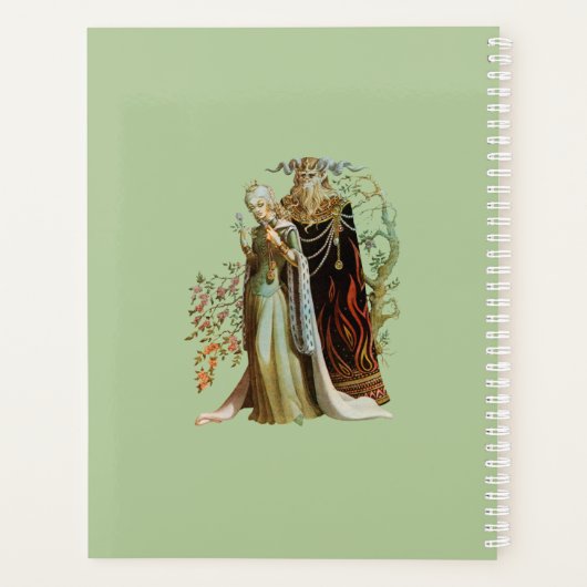 Schoonheid en het Beest Planner (Achterkant)