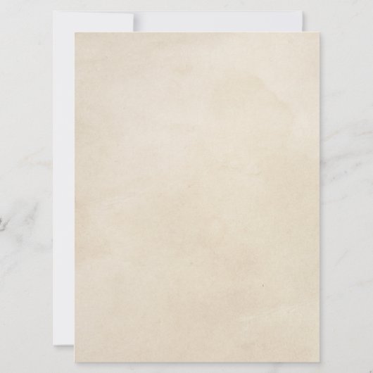 Schoonheid en het Beest Romantisch Sprookje Kaart (Achterkant)