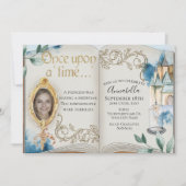 Schoonheid en het Beest Sprookje Boek Foto Kaart (Voorkant)