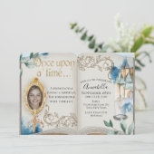 Schoonheid en het Beest Sprookje Boek Foto Kaart (Staand voorkant)