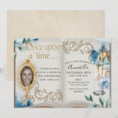 Schoonheid en het Beest Sprookje Boek Foto Kaart (Voorkant / Achterkant)