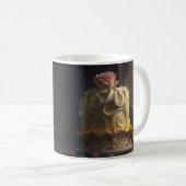 Schoonheid en het Beest thema Cake - Koffiemok (Voorkant rechts)