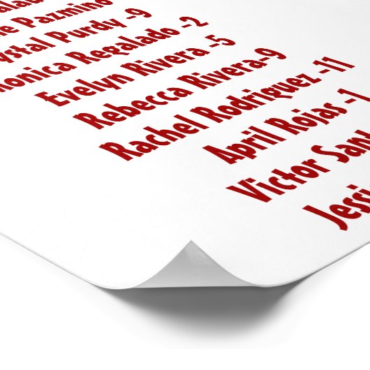 Schoonheid en het Beest-zitje Poster (Hoek)