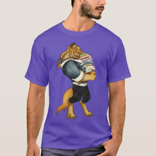 Schoonheid en het beestboekenbeest t-shirt