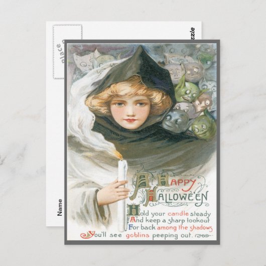 Schoonheid en het Goblins  Briefkaart (Voorkant / Achterkant)