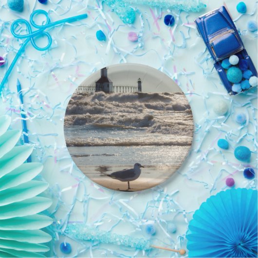 Schoonheid en kracht papieren bordje (Feest)