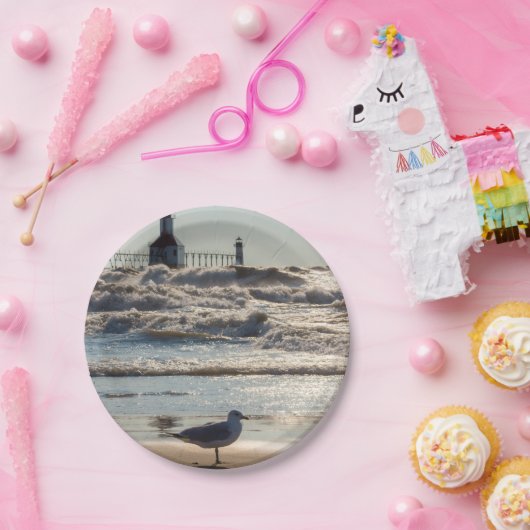 Schoonheid en kracht papieren bordje (Feest)