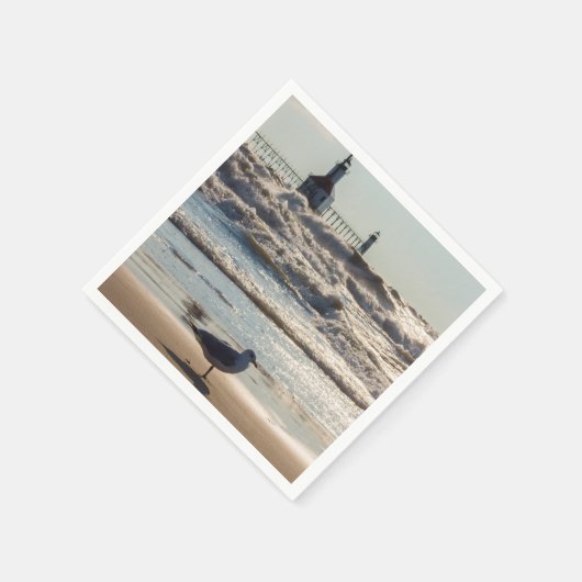 Schoonheid en kracht servetten (Hoek)