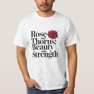 Schoonheid en kracht t-shirt