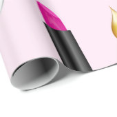 Schoonheid en make-up cadeaupapier (Rol Hoek)