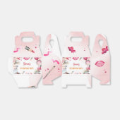 Schoonheid en make-up spa verjaardagsfeestje bedankdoosjes (Uitgevouwen)
