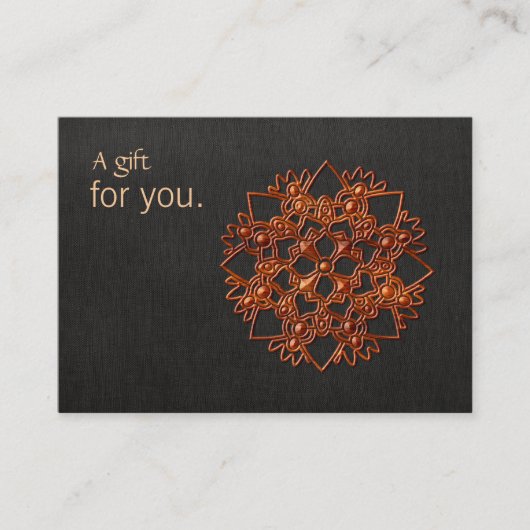 Schoonheid en Natuurlijke Wellness Lotus Cadeaubon Kortingskaartje (Voorkant)