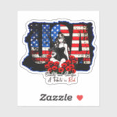 Schoonheid en opoffering sticker (Vel)