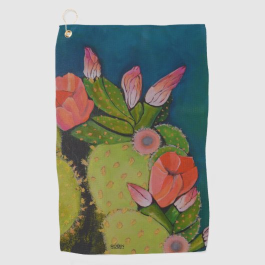 Schoonheid en pantser golfhanddoek (Voorkant)