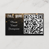 Schoonheid en persoonlijke verzorging visitekaartje (Achterkant)