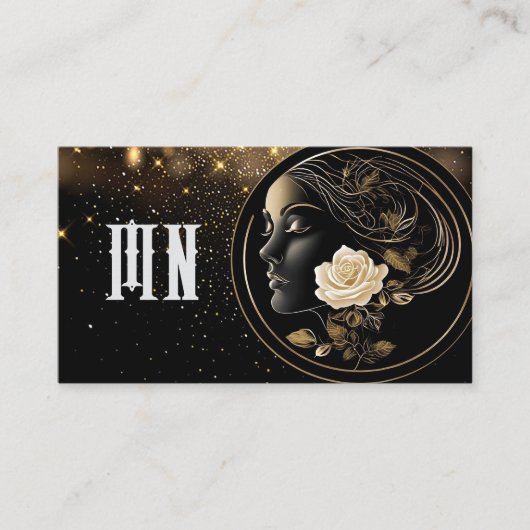 Schoonheid en persoonlijke verzorging visitekaartje (Voorkant)