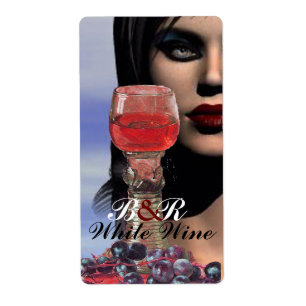 SCHOONHEID EN RODE WIJNGLAS Wijnen wijnproeverij Etiket