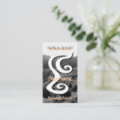 Schoonheid en Salon Tropical Resort Visitekaartje (Staand voorkant)