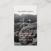 Schoonheid en Salon Tropical Resort Visitekaartje (Achterkant)