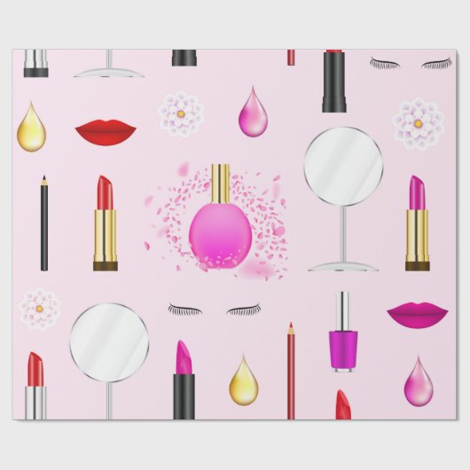 Schoonheid en samenstelling cadeaupapier (Vlak)