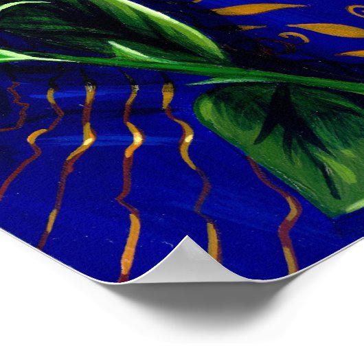 Schoonheid en sprookjeskunst poster (Hoek)