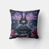 Schoonheid en strand kussen (Achterkant)