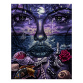 Schoonheid en strand perfect poster (Voorkant)