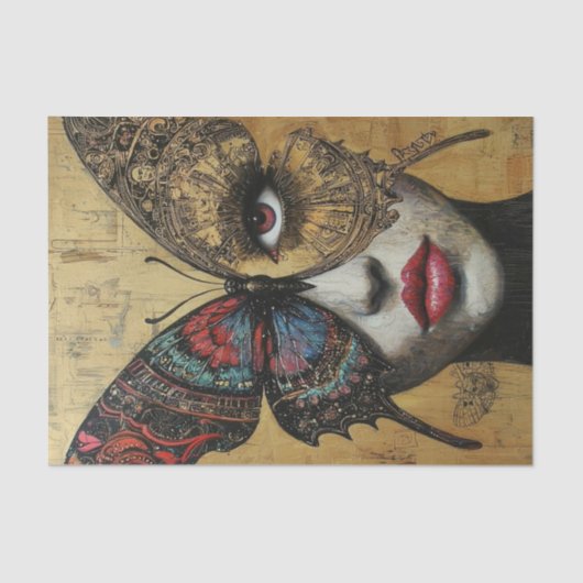 Schoonheid en vlinders10 tissuepapier (Voorkant)