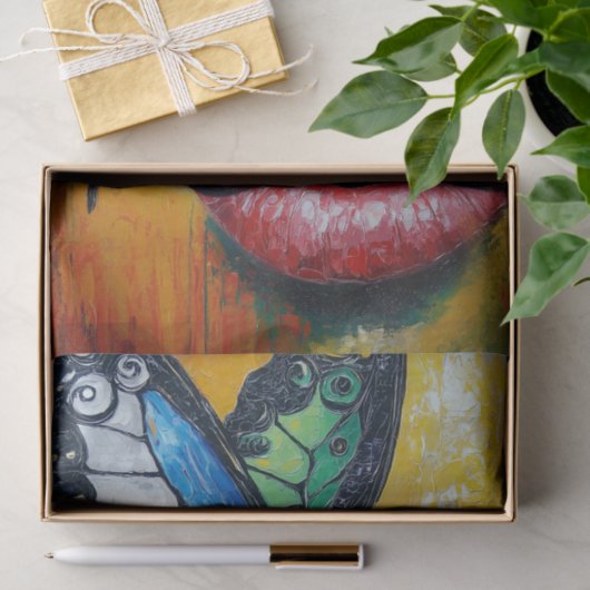 Schoonheid en vlinders24 tissuepapier (Geschenk)