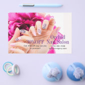 Schoonheid Esthetisch Manicure Nail Salon prijslij Flyer (Enkel)