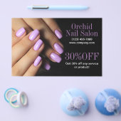 Schoonheid Esthetisch Manicure Nail Salon prijslij Flyer (Enkel)