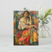 Schoonheid Feestdagenkaart (Staand voorkant)