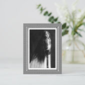 Schoonheid - Gebed - in zwart-wit Briefkaart (Staand voorkant)