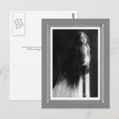 Schoonheid - Gebed - in zwart-wit Briefkaart (Voorkant / Achterkant)