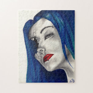 Schoonheid gebroken Fantasy Originele Kunst Puzzle Legpuzzel