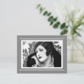  Schoonheid - Glamour - in zwart-wit Briefkaart (Staand voorkant)