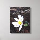 SCHOONHEID GODS HANDSCHRIFT EMERSON EARTHY CANVAS AFDRUK (Voorkant)