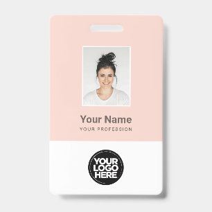Schoonheid, gouden uur roze vrouwelijke naam badge