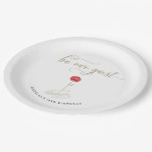 Schoonheid & het Beest Papieren Servetten Bordje (Gekanteld)