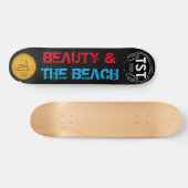 SCHOONHEID & HET STRAND Skateboard, 7¾" Deck Persoonlijk Skateboard (Horizontaal)