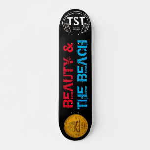 SCHOONHEID & HET STRAND Skateboard, 7¾" Deck Persoonlijk Skateboard