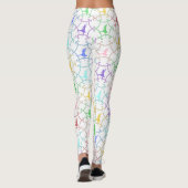 Schoonheid Highland Dance Multi Kleur Leggings (Achterkant)