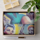 Schoonheid horror meisje tissuepapier (Geschenk)